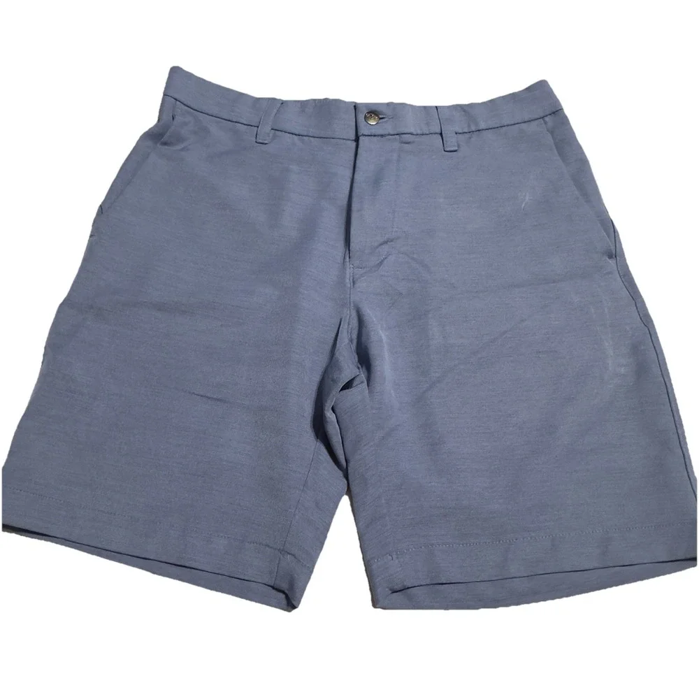 Callaway‎ Golf Shorts 32 Men Flat Front Blue 9